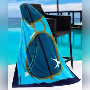 NWT Jonathan Adler Oversized 40x70 Premium Beach Towel Sunglasses Design, Shades